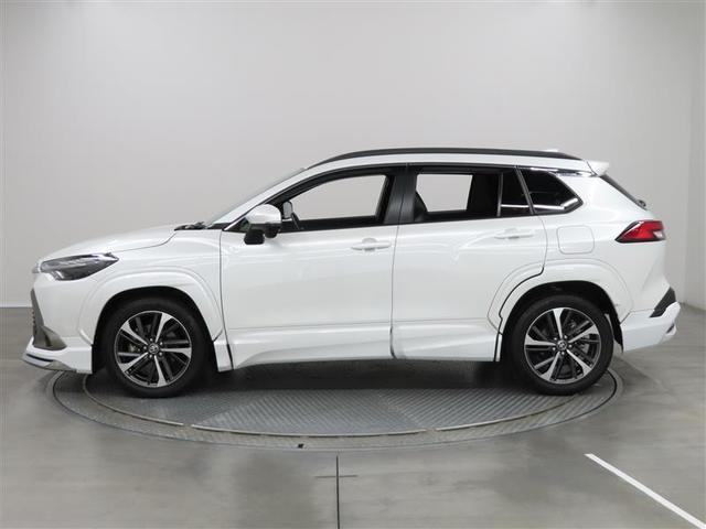 カローラクロス ハイブリッド Z 1年保証 フルエアロ シートヒーター フルセグ メモリーナビ DVD再生 ミュージックプレイヤー接続可 バックカメラ 衝突被害軽減システム ETC LEDヘッドランプ アイドリングストップ(4枚目)