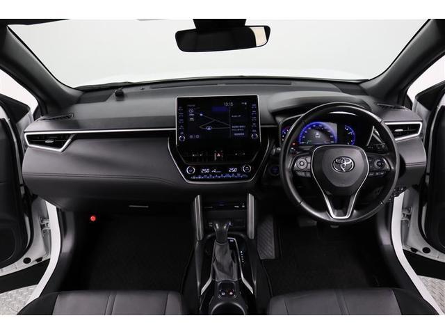 カローラクロス ハイブリッド Z 1年保証 フルエアロ シートヒーター フルセグ メモリーナビ DVD再生 ミュージックプレイヤー接続可 バックカメラ 衝突被害軽減システム ETC LEDヘッドランプ アイドリングストップ(6枚目)