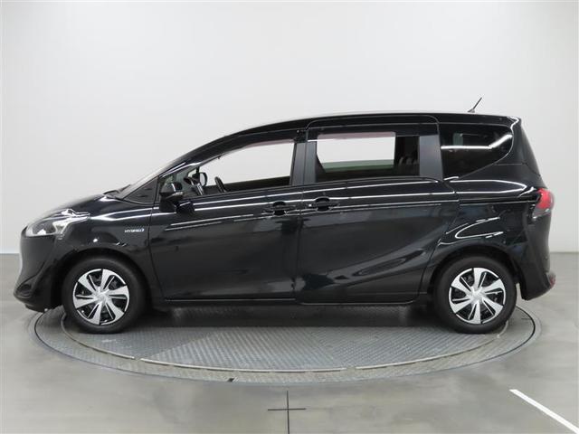 シエンタ ハイブリッドG クエロ 1年保証 フルセグ メモリーナビ DVD再生 ミュージックプレイヤー接続可 シートヒーター 全周囲カメラ バックカメラ 衝突被害軽減システム ETC 両側電動スライド LEDヘッドランプ ウオークスル(4枚目)