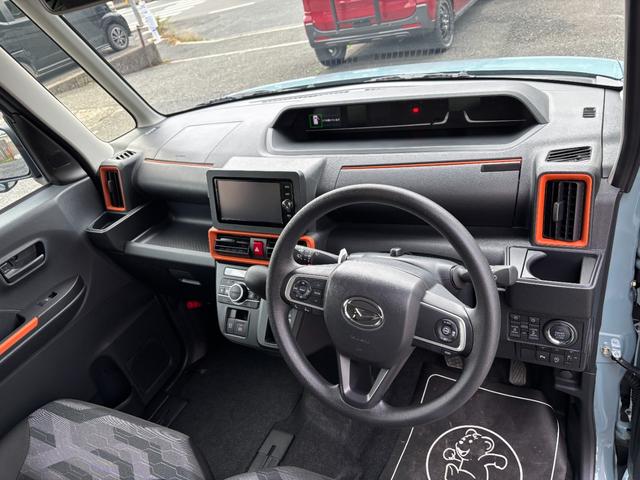 タント ファンクロス SDナビ フルセグTV CD DVD Bluetooth バックカメラ ETC 両側パワースライドドア(9枚目)