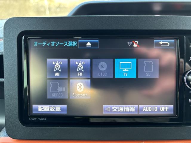 タント ファンクロス SDナビ フルセグTV CD DVD Bluetooth バックカメラ ETC 両側パワースライドドア(12枚目)