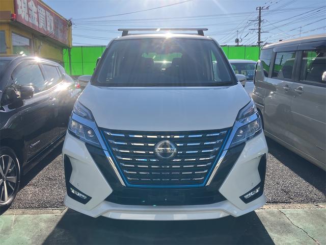 セレナ e-パワー ハイウェイスターV ETC 全周囲カメラ ナビ TV クリアランスソナー オートクルーズコントロール 衝突被害軽減システム 両側電動スライドドア オートライト LEDヘッドランプ スマートキー 電動格納ミラー 3列シート(13枚目)