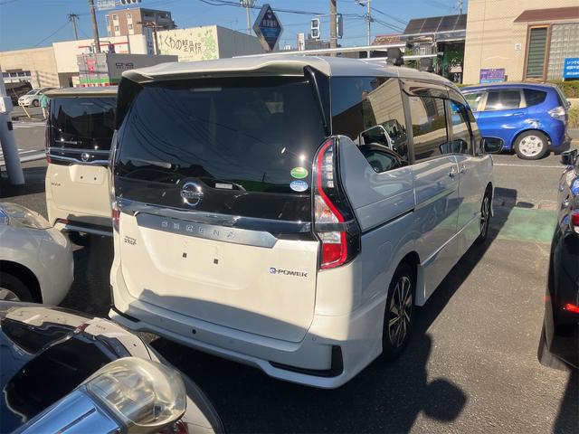 セレナ e-パワー ハイウェイスターV ETC 全周囲カメラ ナビ TV クリアランスソナー オートクルーズコントロール 衝突被害軽減システム 両側電動スライドドア オートライト LEDヘッドランプ スマートキー 電動格納ミラー 3列シート(16枚目)