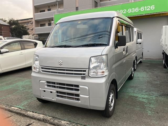 エブリイ PC 4WD AT 両側スライドドア キーレスエントリー 盗難防止システム ABS エアコン パワーステアリング パワーウィンドウ 運転席エアバッグ 助手席エアバッグ(2枚目)