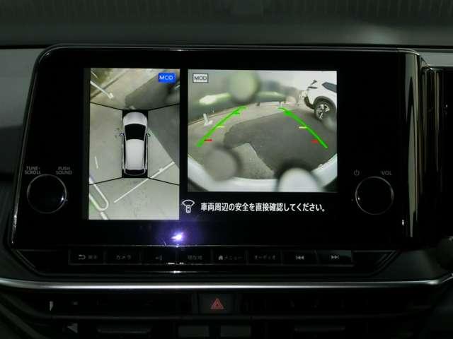 ノート １．２　Ｘ　純正９インチナビ・アラウンドビューモニタ　衝突被害軽減ブレ－キ　全方位カメラ　レーンアシスト　ワンオーナー　整備記録簿　ワンセグＴＶ　ＴＶナビ　サイドカーテンエアバック　メモリーナビ　パワーウィンドウ　オートエアコン　キーレス　ＡＢＳ（7枚目）