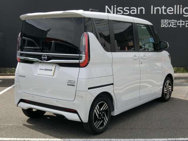 ルークス ６６０　ハイウェイスターＸ　プロパイロット　エディション　ホワイトパール　ＱＢＢ　日差純正９インチメモ　左右パワースライドドア　アイドリング　パノラマモニター　助手席エアバッグ　衝突軽減ブレーキ　ＰＷ　ナビ＆ＴＶ　１セグ　禁煙　ＬＥＤヘッドライト　ＬＤＷ　スマートキー　ワンオーナー車　ＰＳ　ＡＡＣ（2枚目）