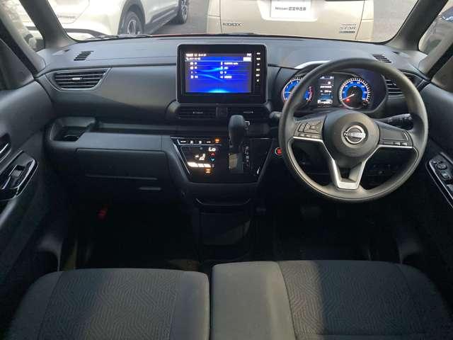 ルークス ６６０　ハイウェイスターＸ　当社試乗車ＵＰ　メモリーナビ９インチ　アラ　アイスト　衝突被害軽減ブレ－キ　マルチビューカメラ　車線逸脱警報装置　禁煙　ＬＥＤ　スマートキー　パワーウィンドウ　ワンオーナー　カーテンエアバック　ナビＴＶ　バックカメラ　記録簿　パワステ　キーフリ（6枚目）