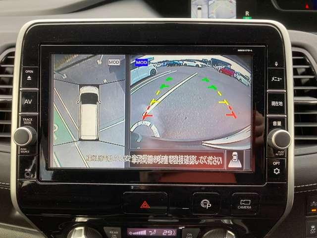 セレナ ２．０　ハイウェイスター　Ｖセレクション　純正メモリーナビ・アラウンドビューモニタ　全周カメラ　Ｉ－ＳＴＯＰ　サイドカメラ　両側ＡＳＤ　Ａクルーズ　車線逸脱　ＬＥＤヘッドライト　バックカメラ　ドライブレコーダー　キーレス　オートエアコン　パワーウインドウ　エアバッグ　アルミ　ＡＢＳ（6枚目）