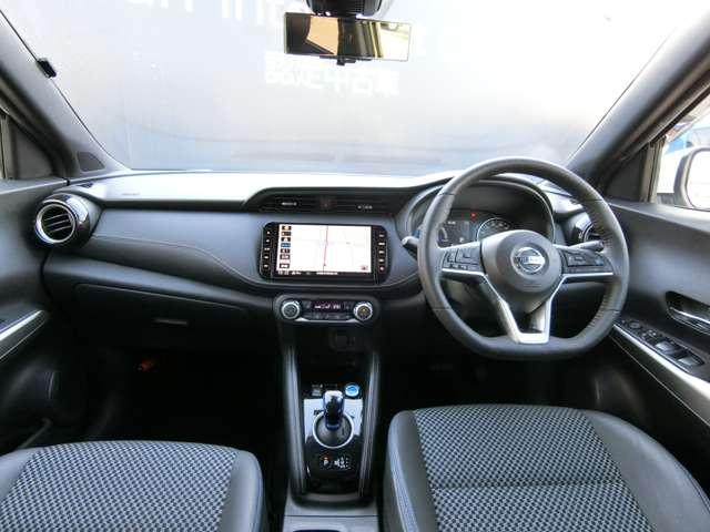 キックス １．２　Ｘ　（ｅ－ＰＯＷＥＲ）　純正ナビ・アラウンドビューモニター・プロ　スマートキ　レーダーブレーキサポート　地デジフルセグ　エアコン　整備記録簿　シートＨ　レーンキープ　ワンオーナー車　エアバッグ　ＬＥＤヘッドライト　ドラレコ（4枚目）