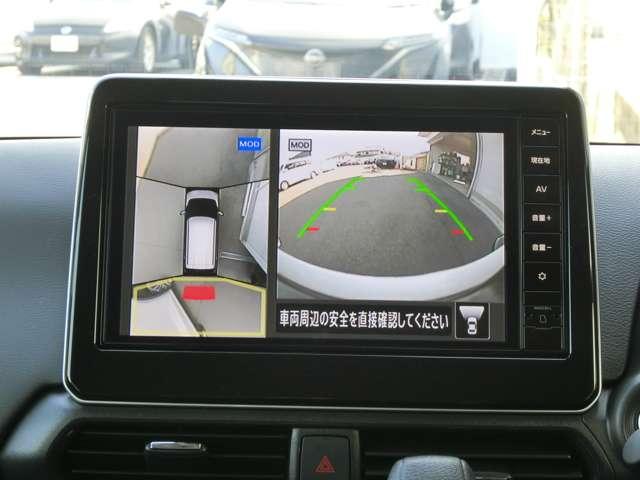 デイズ ６６０　ハイウェイスターＧターボ　純正ナビ・アラウンドビューモニター・　ワンオナ　禁煙　フルセグテレビ　車線逸脱警報装置　ＬＥＤヘッドライト　パワーウインドウ　フルオートエアコン　エアバック　メモリーナビ　記録簿　キーフリー　ＡＢＳ（6枚目）