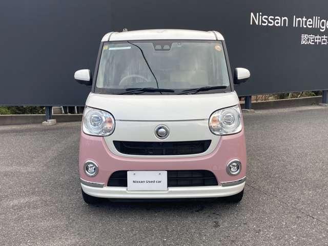 ムーヴキャンバス ６６０　Ｇ　メイクアップＶＳ　ＳＡＩＩＩ　ワンオーナー　純正８インチナビ　踏み間違え防止　リアカメラ　パノラミックビューモニター　ワンセグＴＶ　ＬＥＤライト　キーフリーシステム　ドライブレコーダー　メモリーナビ　ナビＴＶ　オートエアコン　ＰＳ　パワーウィンドウ　エアバック（2枚目）