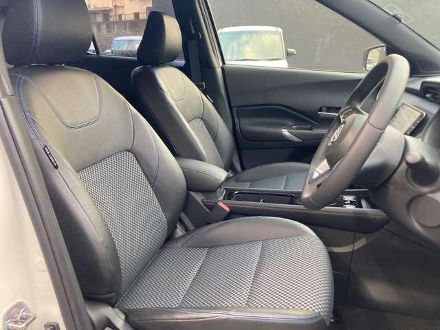 キックス １．２　Ｘ　（ｅ－ＰＯＷＥＲ）　当社試乗車ＵＰ　純正ナビ　ＡＢＳ　エアコン　パワーウィンドウ　衝突被害軽減ブレーキ　フルセグＴＶ　ＬＥＤヘッドランプ　禁煙車　レーダークルーズコントロール　スマートキー　アルミホイール　ワンオーナー（10枚目）