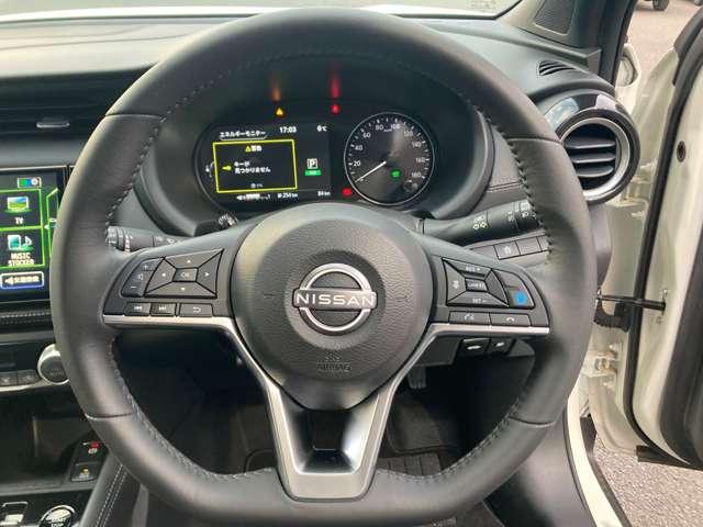 キックス １．２　Ｘ　（ｅ－ＰＯＷＥＲ）　当社試乗車ＵＰ　純正ナビ　ＡＢＳ　エアコン　パワーウィンドウ　衝突被害軽減ブレーキ　フルセグＴＶ　ＬＥＤヘッドランプ　禁煙車　レーダークルーズコントロール　スマートキー　アルミホイール　ワンオーナー（16枚目）