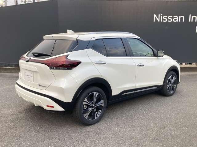 キックス １．２　Ｘ　（ｅ－ＰＯＷＥＲ）　当社試乗車ＵＰ　純正ナビ　ＡＢＳ　エアコン　パワーウィンドウ　衝突被害軽減ブレーキ　フルセグＴＶ　ＬＥＤヘッドランプ　禁煙車　レーダークルーズコントロール　スマートキー　アルミホイール　ワンオーナー（25枚目）