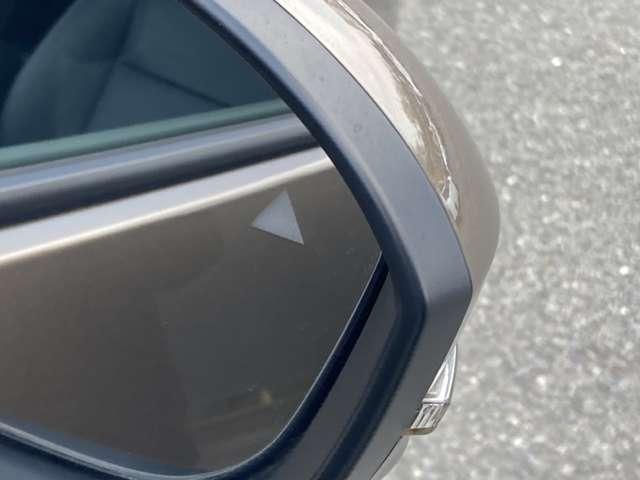 �u���C���h�X�|�b�g���j�^�[�����Ă���A�㑤���̎ԗ������m���Ă���܂��B