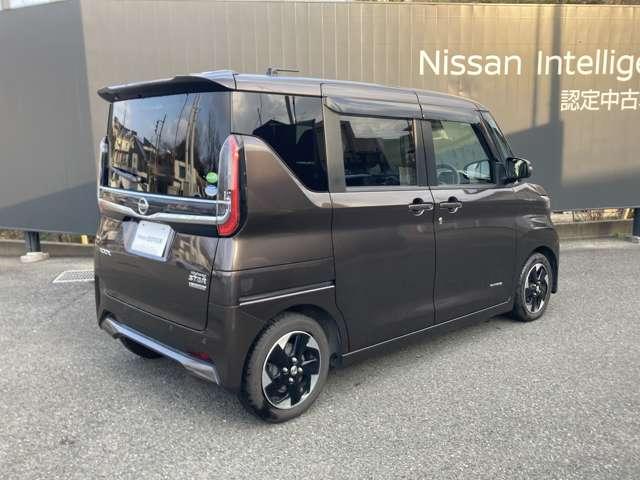 ルークス ６６０　ハイウェイスターＸ　プロパイロット　エディション　ワンオーナー　純正ナビ　両自動ドア　アダプティブクルコン　アラウンドビュモニター　ブレーキサポート　ワンオ－ナ－　ＷエアＢ　Ａストップ　ハイビームアシスト　Ｂカメラ　ナビ・ＴＶ　メモリ－ナビ　ＥＴＣ（4枚目）