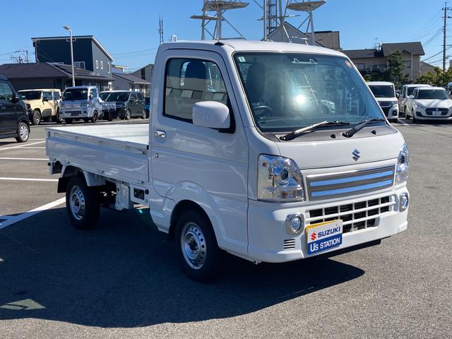 キャリイトラック ＫＸ　７型　ＣＤプレイヤー　衝突被害軽減ブレーキ　オートライト　衝突被害軽減システム　アイドリングストップ　横滑り防止機能　衝突安全ボディ　ＬＥＤヘッドライト　ＣＤプレイヤー　キーレスエントリー（3枚目）