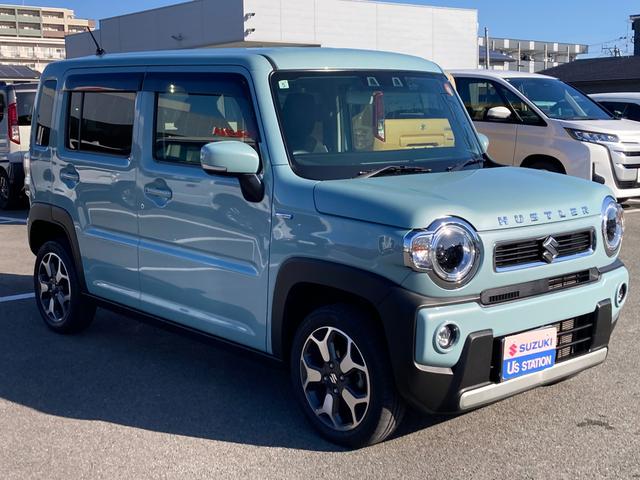 ハスラー HYBRID X ディスプレイオーディオ ドラレコ ドライブレコーダー バックカメラ オートライト Bluetooth プッシュスタート シートヒーター オートエアコン 衝突被害軽減システム 横滑り防止機能 衝突安全ボディ 盗難防止システム(7枚目)