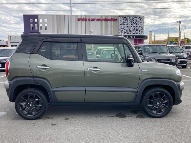 クロスビー ＨＹＢＲＩＤ　ＭＺ　２型　ナビ　全方位Ｃ　ドライブレコーダー　ドライブレコーダー　オートライト　Ｂｌｕｅｔｏｏｔｈ　純正ナビ　プッシュスタート　シートヒーター　オートエアコン　衝突被害軽減システム　横滑り防止機能　衝突安全ボディ　盗難防止システム　ＡＣＣ　ＥＴＣ（7枚目）