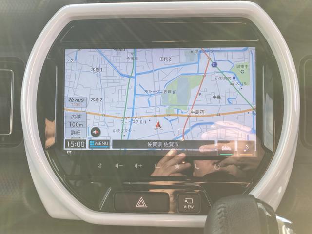 ハスラー ＨＹＢＲＩＤ　Ｘ　ナビ　全方位カメラ　ＥＴＣ　２トーンカラー　オートライト　Ｂｌｕｅｔｏｏｔｈ　純正ナビ　プッシュスタート　シートヒーター　オートエアコン　ＥＴＣ　衝突被害軽減システム　横滑り防止機能　衝突安全ボディ　盗難防止システム　全方位カメラ（2枚目）