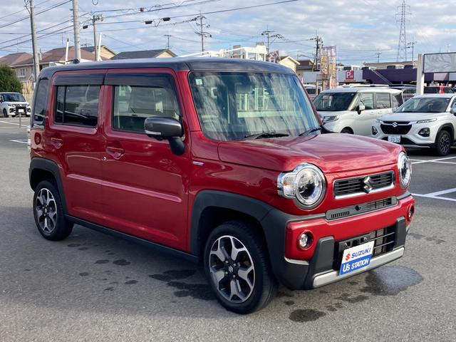 ハスラー ＨＹＢＲＩＤ　Ｘ　ナビ　全方位カメラ　ＥＴＣ　２トーンカラー　オートライト　Ｂｌｕｅｔｏｏｔｈ　純正ナビ　プッシュスタート　シートヒーター　オートエアコン　ＥＴＣ　衝突被害軽減システム　横滑り防止機能　衝突安全ボディ　盗難防止システム　全方位カメラ（6枚目）