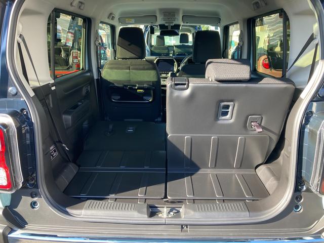 ハスラー タフワイルド　３型　ナビ　ドラレコ　全方位Ｃ　２トーンカラー　ドライブレコーダー　オートライト　Ｂｌｕｅｔｏｏｔｈ　純正ナビ　プッシュスタート　シートヒーター　オートエアコン　衝突被害軽減システム　横滑り防止機能　衝突安全ボディ　盗難防止システム　全方位カメラ（65枚目）