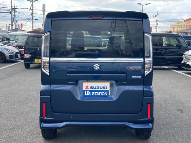 スペーシアカスタム カスタム　ＨＹＢＲＩＤ　ＸＳターボ　ナビ　全方位Ｃ　ＡＣＣ　オートライト　Ｂｌｕｅｔｏｏｔｈ　スライドドア　純正ナビ　プッシュスタート　シートヒーター　オートエアコン　衝突被害軽減システム　横滑り防止機能　衝突安全ボディ　盗難防止システム　全方位カメラ（9枚目）