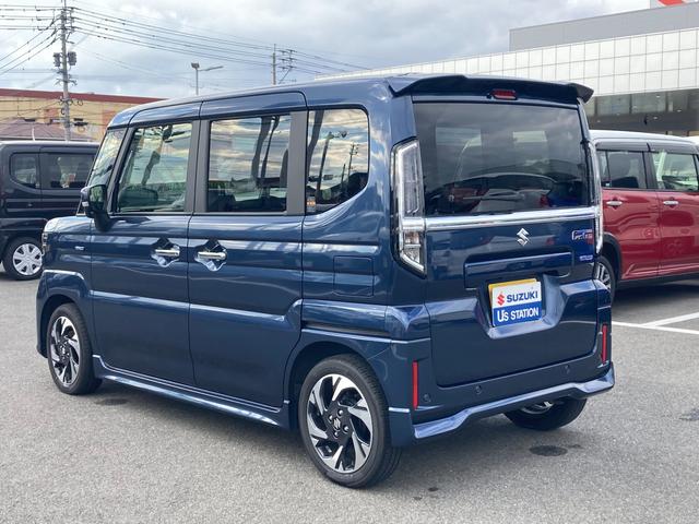 スペーシアカスタム カスタム　ＨＹＢＲＩＤ　ＸＳターボ　ナビ　全方位Ｃ　ＡＣＣ　オートライト　Ｂｌｕｅｔｏｏｔｈ　スライドドア　純正ナビ　プッシュスタート　シートヒーター　オートエアコン　衝突被害軽減システム　横滑り防止機能　衝突安全ボディ　盗難防止システム　全方位カメラ（10枚目）