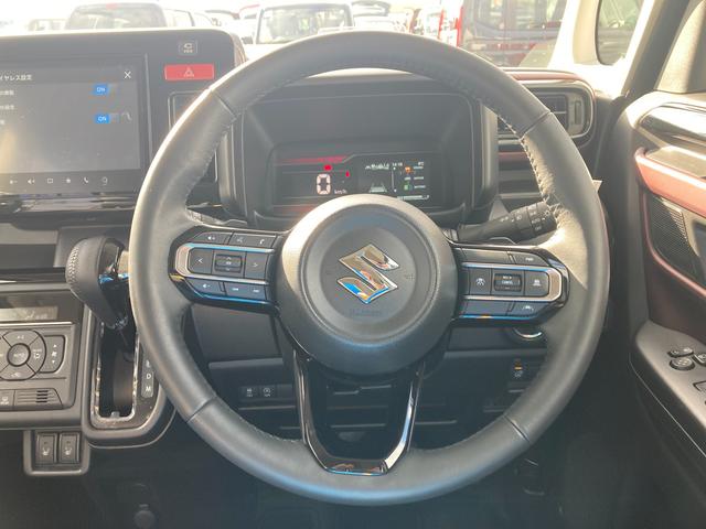 スペーシアカスタム カスタム　ＨＹＢＲＩＤ　ＸＳターボ　ナビ　全方位Ｃ　ＡＣＣ　オートライト　Ｂｌｕｅｔｏｏｔｈ　スライドドア　純正ナビ　プッシュスタート　シートヒーター　オートエアコン　衝突被害軽減システム　横滑り防止機能　衝突安全ボディ　盗難防止システム　全方位カメラ（25枚目）