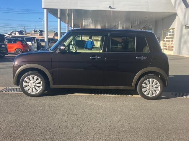 アルトラパン Ｘ　ナビ　全方位カメラ　キーレスプッシュ　衝突被害軽減Ｂ　ナビ　プッシュスタート　シートヒーター　オートエアコン　衝突被害軽減システム　アイドリングストップ　横滑り防止機能　衝突安全ボディ　ＨＩＤヘッドライト　バニティミラー照明付き　盗難防止システム（7枚目）