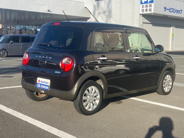 アルトラパン Ｘ　ナビ　全方位カメラ　キーレスプッシュ　衝突被害軽減Ｂ　ナビ　プッシュスタート　シートヒーター　オートエアコン　衝突被害軽減システム　アイドリングストップ　横滑り防止機能　衝突安全ボディ　ＨＩＤヘッドライト　バニティミラー照明付き　盗難防止システム（9枚目）