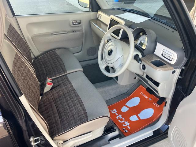 アルトラパン Ｘ　ナビ　全方位カメラ　キーレスプッシュ　衝突被害軽減Ｂ　ナビ　プッシュスタート　シートヒーター　オートエアコン　衝突被害軽減システム　アイドリングストップ　横滑り防止機能　衝突安全ボディ　ＨＩＤヘッドライト　バニティミラー照明付き　盗難防止システム（22枚目）