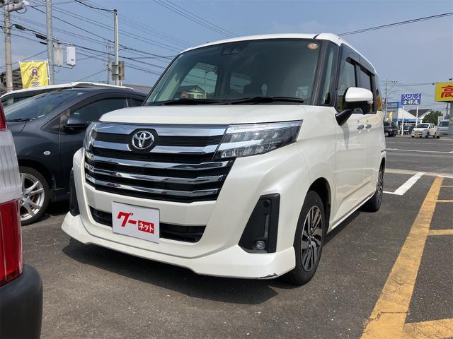 ルーミー カスタムＧ　ＥＴＣ　バックカメラ　ナビ　ＴＶ　両側電動スライドドア　クリアランスソナー　オートクルーズコントロール　衝突被害軽減システム　アルミホイール　オートライト　ＬＥＤヘッドランプ　スマートキー（14枚目）
