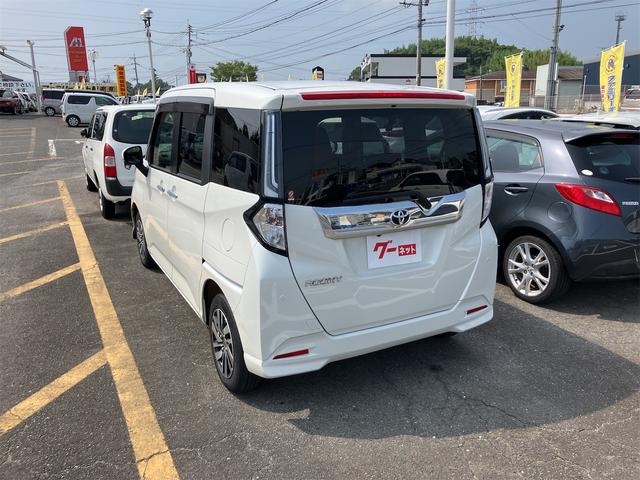 ルーミー カスタムＧ　ＥＴＣ　バックカメラ　ナビ　ＴＶ　両側電動スライドドア　クリアランスソナー　オートクルーズコントロール　衝突被害軽減システム　アルミホイール　オートライト　ＬＥＤヘッドランプ　スマートキー（21枚目）