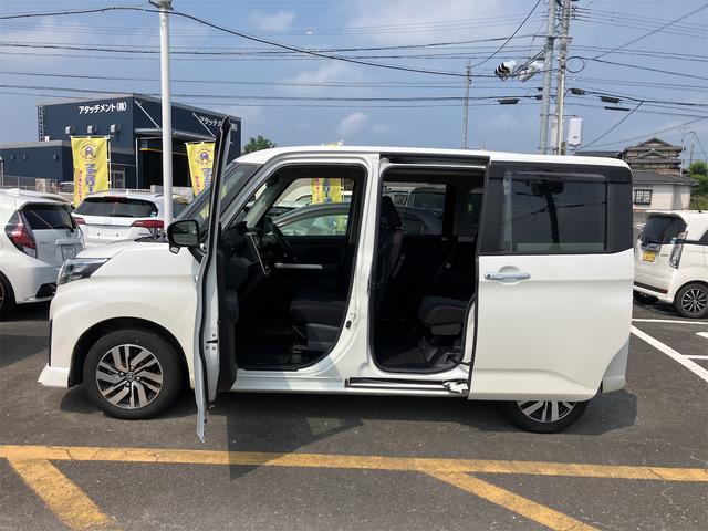 ルーミー カスタムＧ　ＥＴＣ　バックカメラ　ナビ　ＴＶ　両側電動スライドドア　クリアランスソナー　オートクルーズコントロール　衝突被害軽減システム　アルミホイール　オートライト　ＬＥＤヘッドランプ　スマートキー（26枚目）