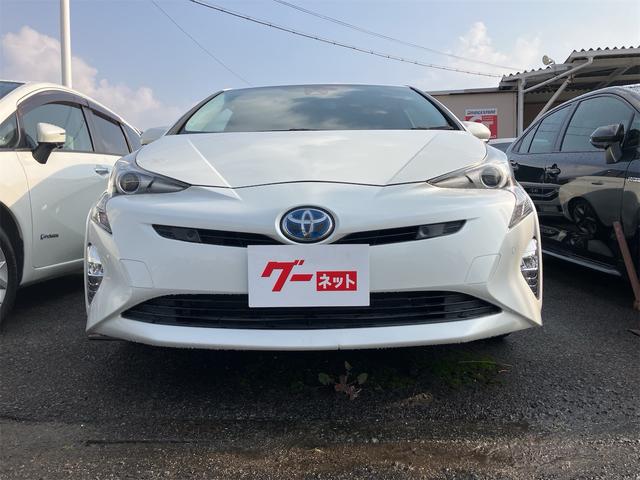 プリウス Ａツーリングセレクション　ＢＬＵＥＴＯＯＴＨ　Ｃソナー　ＵＳＢ入力　シートＨ　レーンキープ　スマキー　イモビライザー　バックモニター　クルコン　ＬＥＤヘッドライト　ＤＶＤ視聴可　ＥＴＣ　ナビＴＶ　メモリーナビゲーション　ＡＡＣ（2枚目）