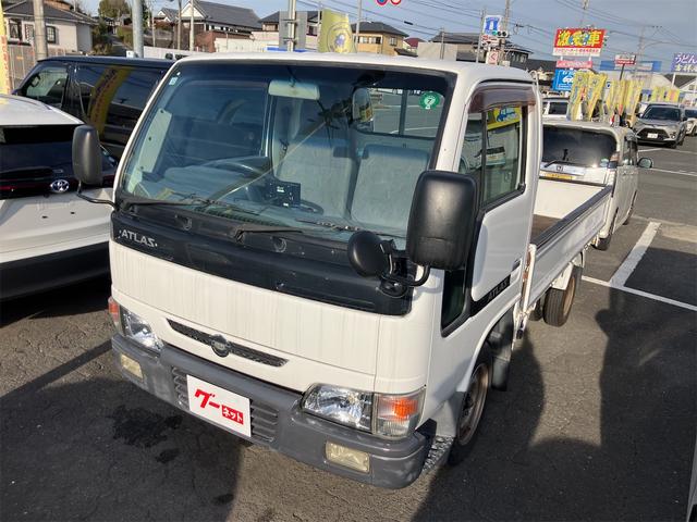 アトラストラック 　ＭＴ　後輪ダブル　ナビ　ＴＶ　エアコン　パワーウィンドウ　運転席エアバッグ（2枚目）