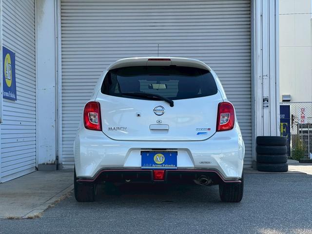 マーチ ニスモ　ニスモ　メーカーオプション装着　プッシュスタート　バックカメラ　ドライブレコーダー（7枚目）