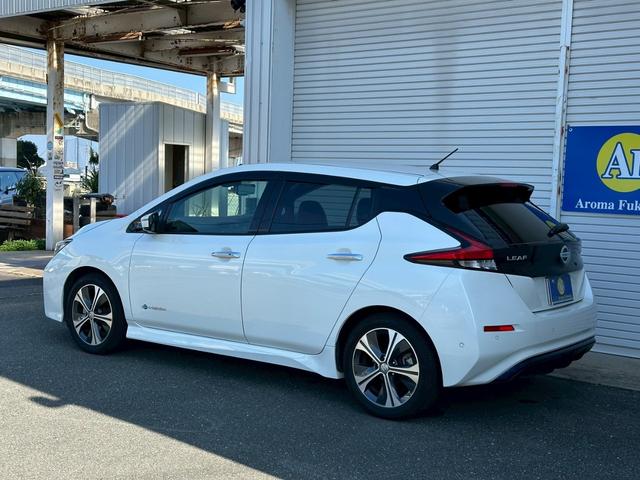 リーフ Ｇ　革シート　ＢＯＳＥ　プロパイロット　衝突軽減　全方位カメラ　コーナーセンサー　レーンアシスト　全周囲カメラ　ビルトインＥＴＣ　シートヒーター　オートパーキングアシスト　メモリーナビ　追従オートクルーズ（7枚目）