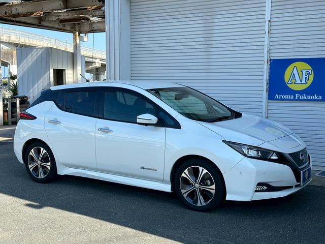 リーフ Ｇ　革シート　ＢＯＳＥ　プロパイロット　衝突軽減　全方位カメラ　コーナーセンサー　レーンアシスト　全周囲カメラ　ビルトインＥＴＣ　シートヒーター　オートパーキングアシスト　メモリーナビ　追従オートクルーズ（12枚目）