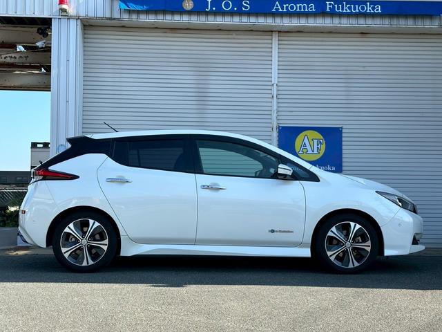 リーフ Ｇ　革シート　ＢＯＳＥ　プロパイロット　衝突軽減　全方位カメラ　コーナーセンサー　レーンアシスト　全周囲カメラ　ビルトインＥＴＣ　シートヒーター　オートパーキングアシスト　メモリーナビ　追従オートクルーズ（13枚目）