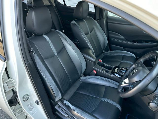 リーフ Ｇ　革シート　ＢＯＳＥ　プロパイロット　衝突軽減　全方位カメラ　コーナーセンサー　レーンアシスト　全周囲カメラ　ビルトインＥＴＣ　シートヒーター　オートパーキングアシスト　メモリーナビ　追従オートクルーズ（24枚目）