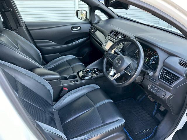 リーフ Ｇ　革シート　ＢＯＳＥ　プロパイロット　衝突軽減　全方位カメラ　コーナーセンサー　レーンアシスト　全周囲カメラ　ビルトインＥＴＣ　シートヒーター　オートパーキングアシスト　メモリーナビ　追従オートクルーズ（27枚目）