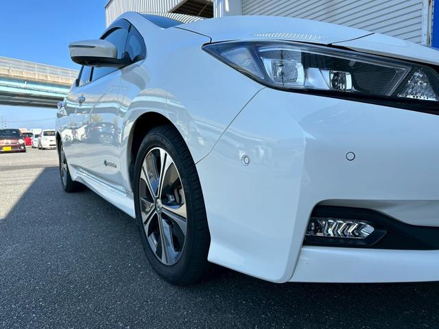 リーフ Ｇ　革シート　ＢＯＳＥ　プロパイロット　衝突軽減　全方位カメラ　コーナーセンサー　レーンアシスト　全周囲カメラ　ビルトインＥＴＣ　シートヒーター　オートパーキングアシスト　メモリーナビ　追従オートクルーズ（48枚目）