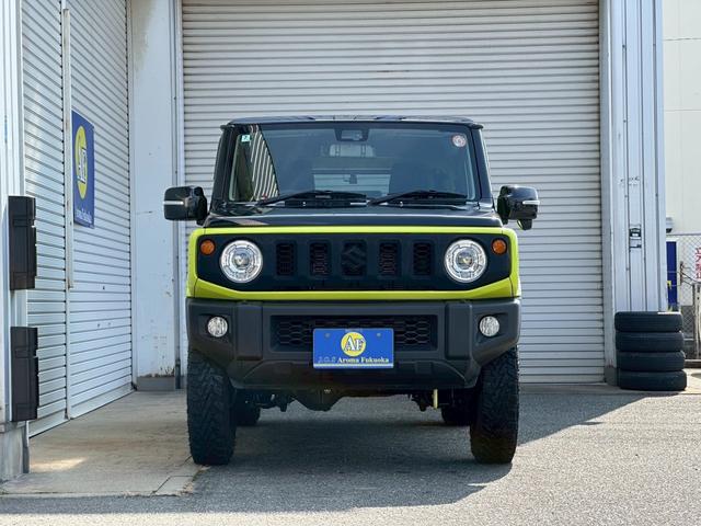 ジムニー ＸＣ　リフトアップカスタム車　社外パーツ装着　足廻り・アルミ＆マッドタイヤ・ドラレコ　セーフティー装備装着クルーズコントロール（3枚目）