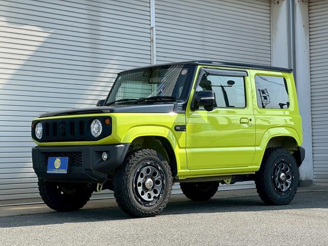 ジムニー ＸＣ　リフトアップカスタム車　社外パーツ装着　足廻り・アルミ＆マッドタイヤ・ドラレコ　セーフティー装備装着クルーズコントロール（4枚目）