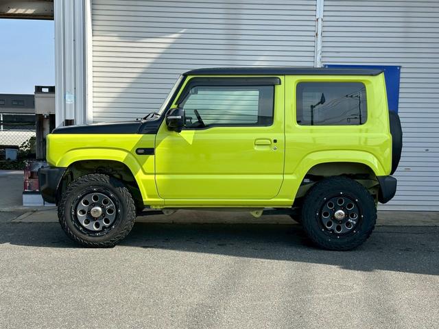 ジムニー ＸＣ　リフトアップカスタム車　社外パーツ装着　足廻り・アルミ＆マッドタイヤ・ドラレコ　セーフティー装備装着クルーズコントロール（6枚目）