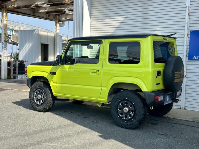 ジムニー ＸＣ　リフトアップカスタム車　社外パーツ装着　足廻り・アルミ＆マッドタイヤ・ドラレコ　セーフティー装備装着クルーズコントロール（7枚目）