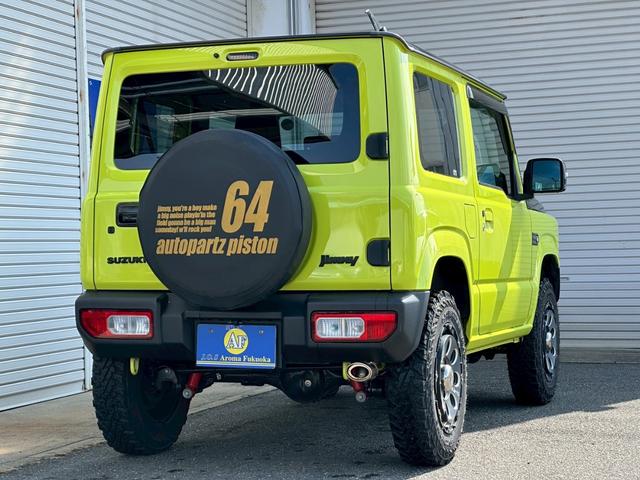 ジムニー ＸＣ　リフトアップカスタム車　社外パーツ装着　足廻り・アルミ＆マッドタイヤ・ドラレコ　セーフティー装備装着クルーズコントロール（10枚目）