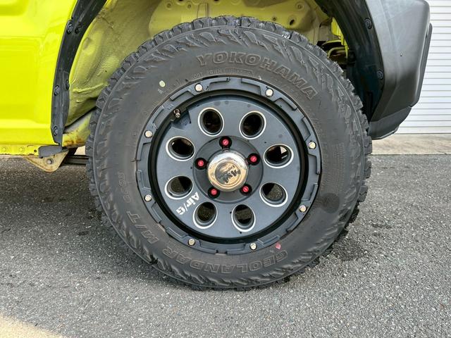 ジムニー ＸＣ　リフトアップカスタム車　社外パーツ装着　足廻り・アルミ＆マッドタイヤ・ドラレコ　セーフティー装備装着クルーズコントロール（19枚目）